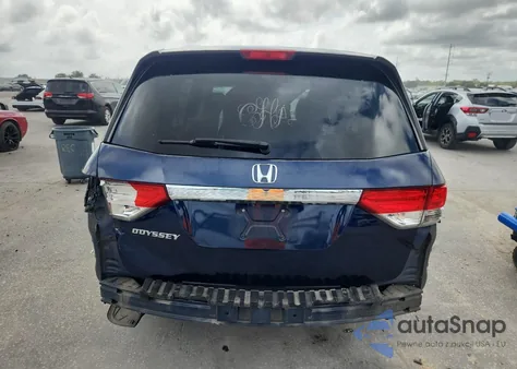 2015 Honda Odyssey Lx z USA, uszkodzony, nr VIN 5FNRL5H24FB090989